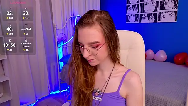 VioletShine online show from 02/12/25, 03:05