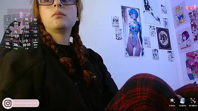 CelesteAyase online show from 10/17/25, 10:34