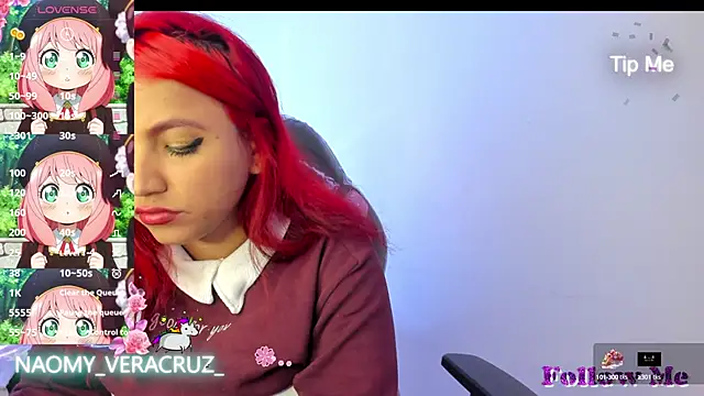 Naomy veracruz  online show from 01/21/25, 04:37