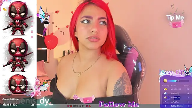 Naomy veracruz  online show from 02/18/25, 04:16