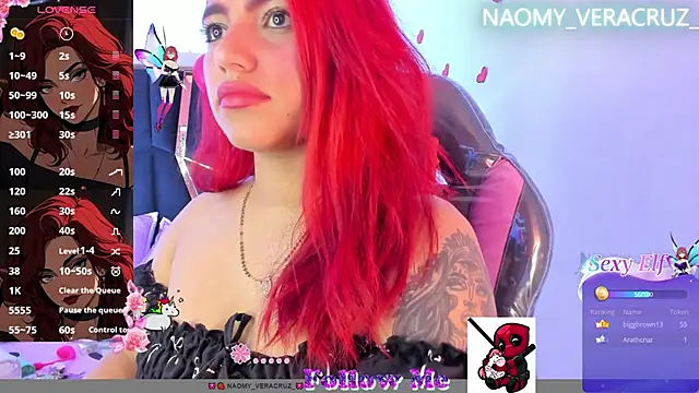 Naomy veracruz  online show from 02/25/25, 04:00
