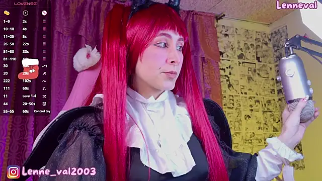 Snapshot of Lenneval1 chatting on 11/28/25, 03:09 Lenneval1 online show from 11/28/25, 03:09