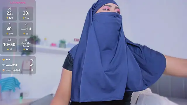 jazmin anbar online show from 10/19/25, 07:03