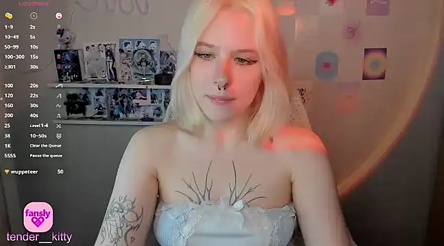 tender kiitty online show from 02/08/25, 03:31