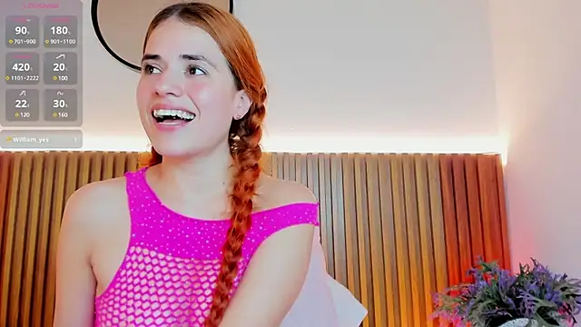 alliss ginger  online show from 01/19/25, 06:31