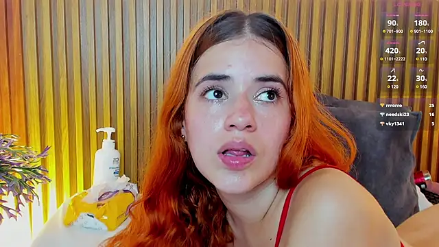 alliss ginger  online show from 02/07/25, 04:48