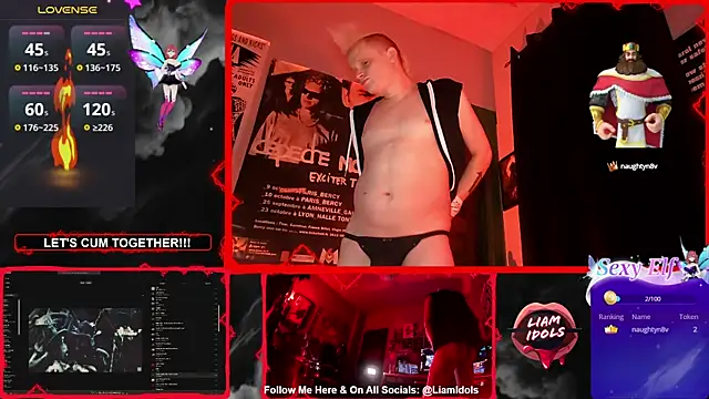 LiamIdols online show from 01/17/25, 06:47