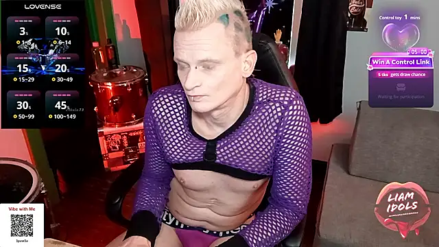 LiamIdols online show from 01/15/26, 07:06