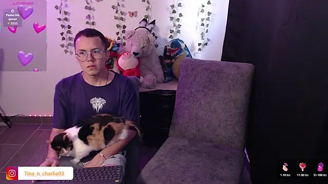 Tina 4 Charlie online show from 03/07/26, 01:30