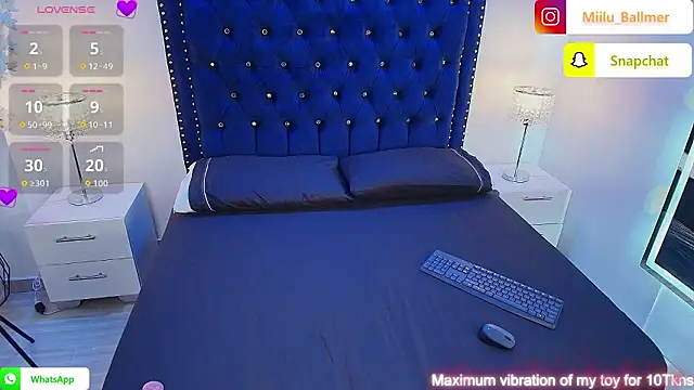 Milu ballmer online show from 03/09/26, 07:29