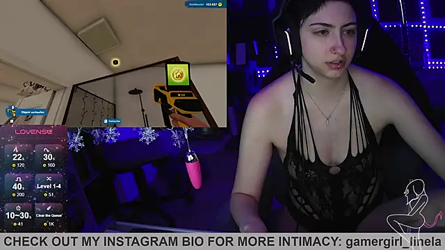 Gamergirl-Linela online show from 12/14/25, 05:07