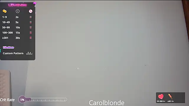Carolblonde online show from 02/09/25, 02:17