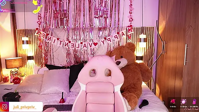 Julieta priv online show from 02/16/26, 02:35