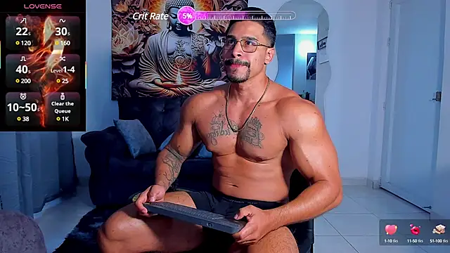 Valentino Dosantos  online show from 03/19/25, 12:23