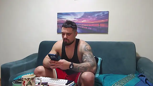 Tiberius hunk online show from 01/12/26, 07:46