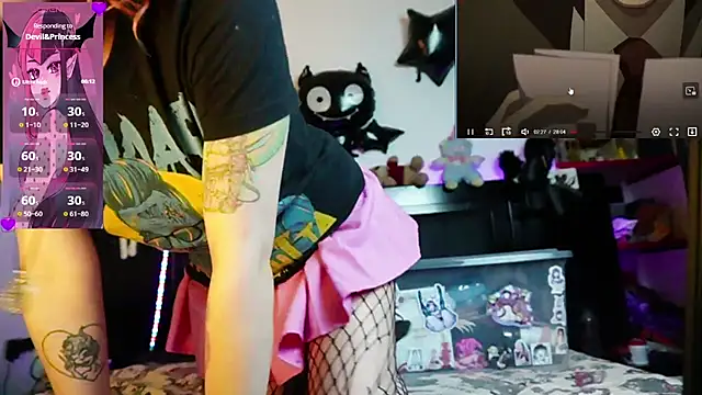 Snapshot of Devil_And_Princess chatting on 06/21/26, 02:03 Devil And Princess online show from 06/21/26, 02:03