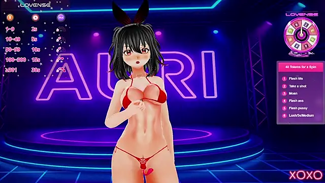 Auri Hikaru online show from 11/27/25, 01:13
