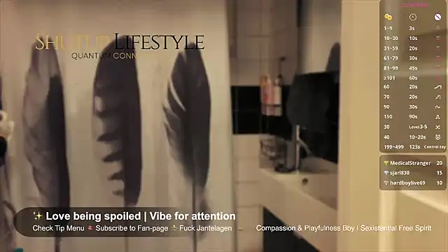 SwingWingWomanSweden online show from 04/17/26, 08:45