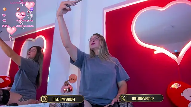 MelanyVegas online show from 01/09/26, 08:39