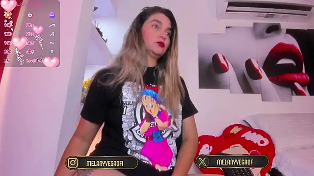 MelanyVegas online show from 01/16/26, 08:40