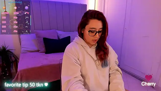 Cherry blush  online show from 09/18/25, 07:49