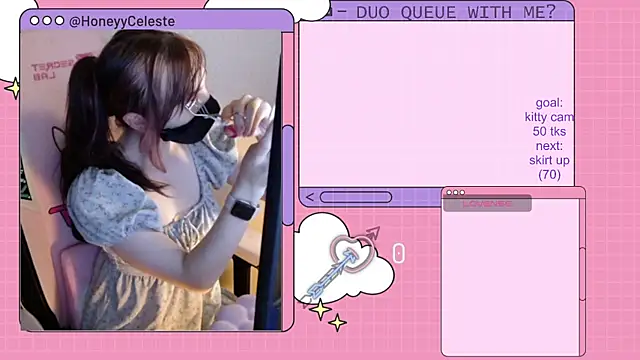 Snapshot of HoneyyCeleste chatting on 07/27/26, 06:15 HoneyyCeleste online show from 07/27/26, 06:15