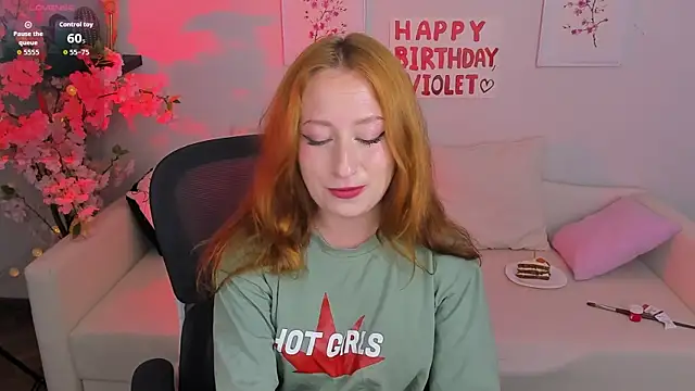 Violet Griffen online show from 07/19/26, 04:00