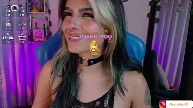 blue kitten online show from 01/10/26, 07:10