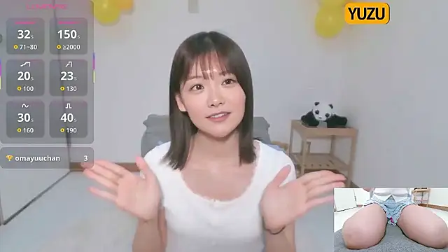 Snapshot of yuzukichi_jp chatting on 10/04/25, 11:08 yuzukichi jp online show from 10/04/25, 11:08