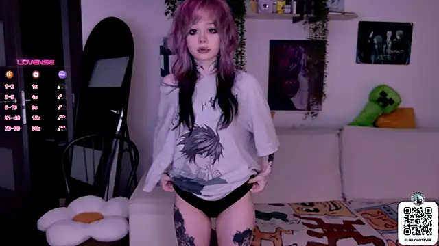 Lollyshy online show from 10/13/25, 01:00