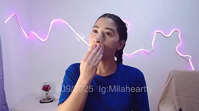 Snapshot of heartty_Milah chatting on 09/08/25, 11:15 heartty Milah online show from 09/08/25, 11:15