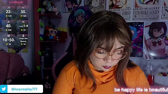 Snapshot of Lucycosplay777 chatting on 07/06/26, 02:14 Lucycosplay777 online show from 07/06/26, 02:14