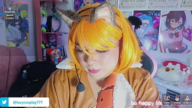 Snapshot of Lucycosplay777 chatting on 07/14/26, 05:18 Lucycosplay777 online show from 07/14/26, 05:18