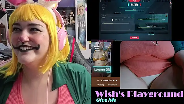 Snapshot of nevermakeawish chatting on 10/27/25, 01:37 nevermakeawish online show from 10/27/25, 01:37