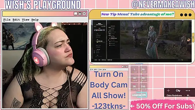 nevermakeawish online show from 03/27/26, 09:10