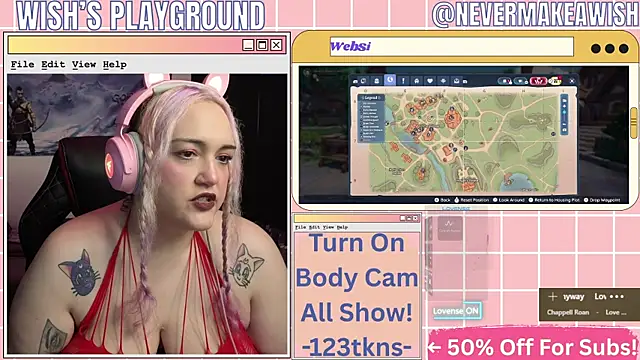 nevermakeawish online show from 04/07/26, 09:43