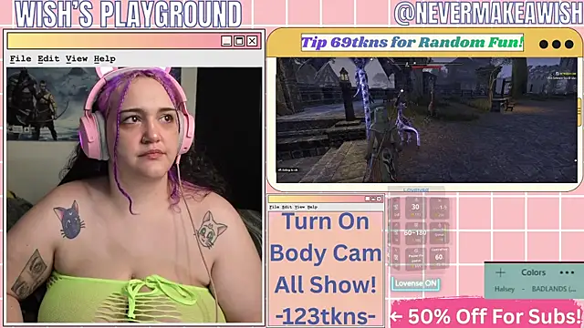 nevermakeawish online show from 04/15/26, 10:11