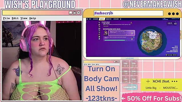 nevermakeawish online show from 05/08/26, 12:43
