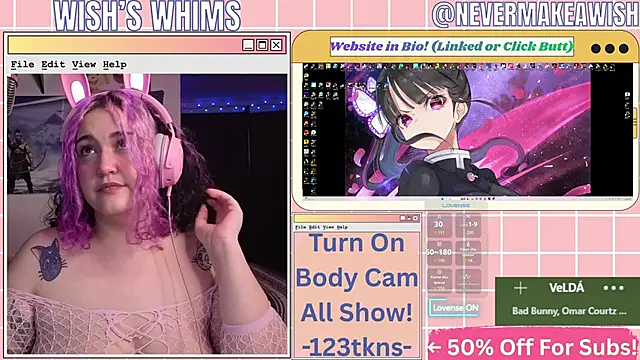 nevermakeawish online show from 05/16/26, 10:23