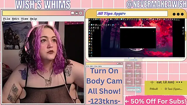 nevermakeawish online show from 05/17/26, 09:38