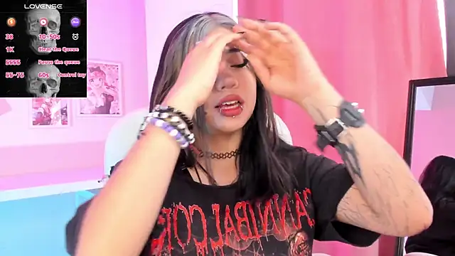 pinkk deemon online show from 10/01/25, 02:12