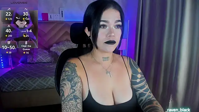  raven black online show from 04/29/26, 12:53