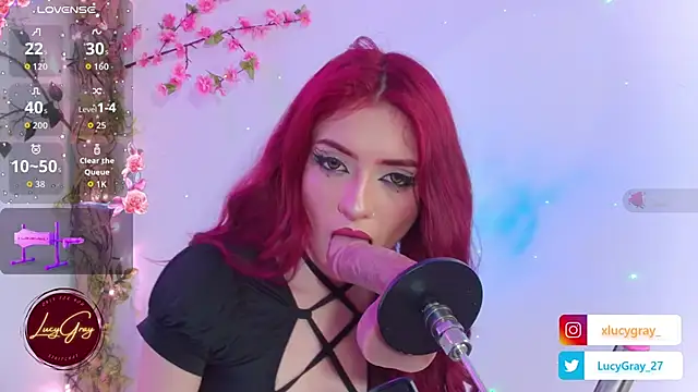 Snapshot of LucyGray chatting on 09/14/25, 10:20 LucyGray online show from 09/14/25, 10:20