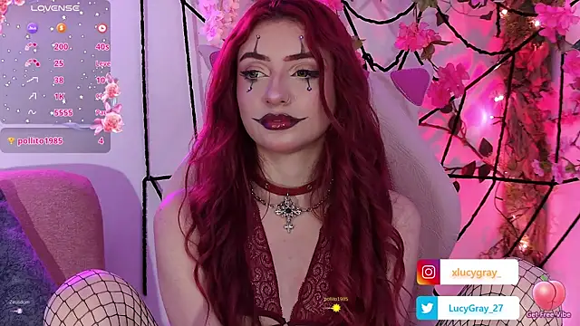 Snapshot of LucyGray chatting on 10/10/25, 03:16 LucyGray online show from 10/10/25, 03:16