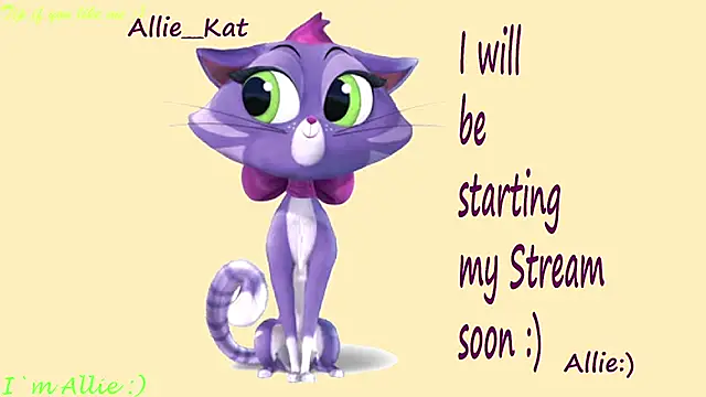 Allie Kat online show from 05/30/26, 06:49