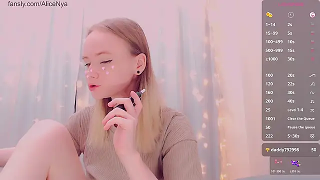 AliceNya cute online show from 01/17/26, 05:01