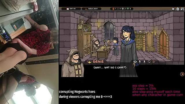 Snapshot of LilithsEve chatting on 10/31/25, 05:41 LilithsEve online show from 10/31/25, 05:41