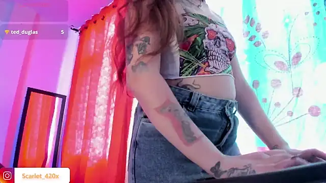 Scarlett  Cooper   online show from 03/09/26, 08:57