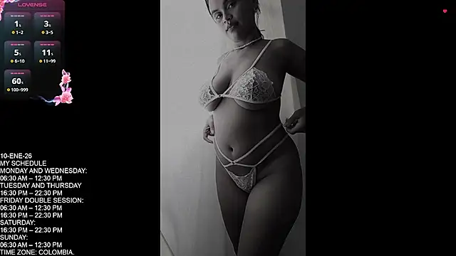 Keyli sweet online show from 01/10/26, 09:41