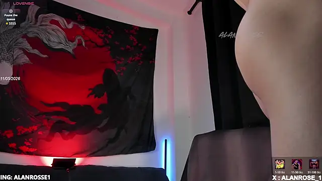 AlanRose01 online show from 05/11/26, 02:45